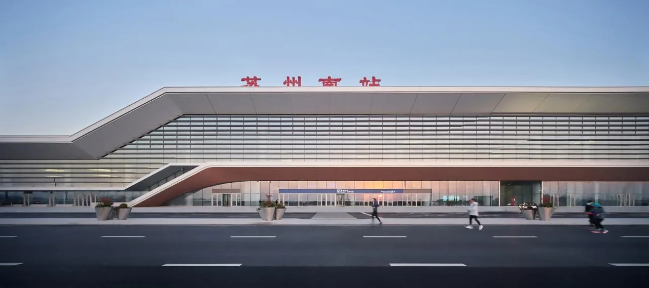 BIM Architecture | Suzhou South Station/Architectural Landscape Design