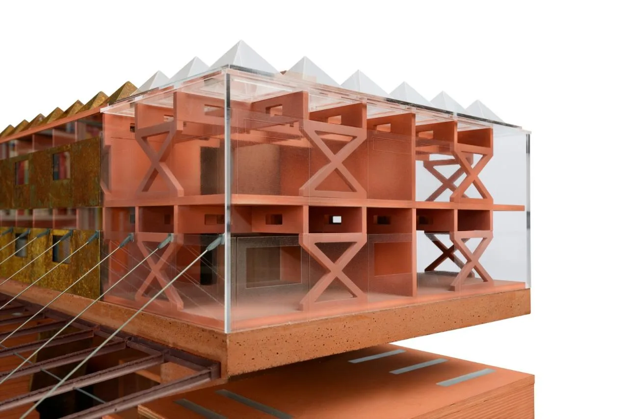 BIM Architecture | Pardubice GAMPA, Sf é ra Building Complex and Automation Plant Public Space/Š e pka Architekti
