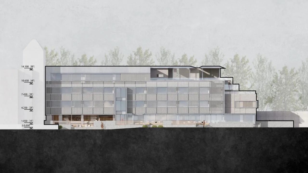 BIM Architecture | Nanjing Gulou Jinshang OCC Restaurant/BUZZ Architecture Firm