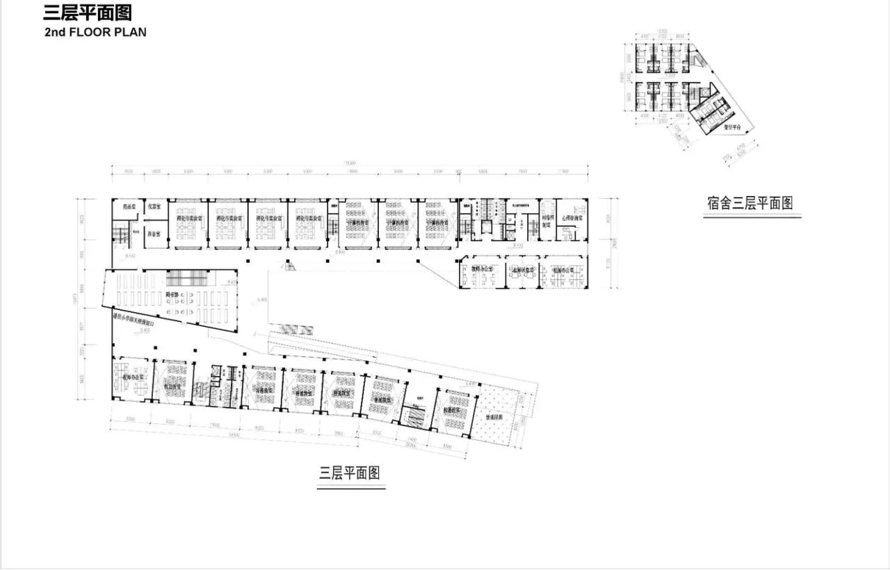 BIM Architecture | Qingquan Foreign Language School Junior High School/Yijing Architectural Design, Longhua District, Shenzhen