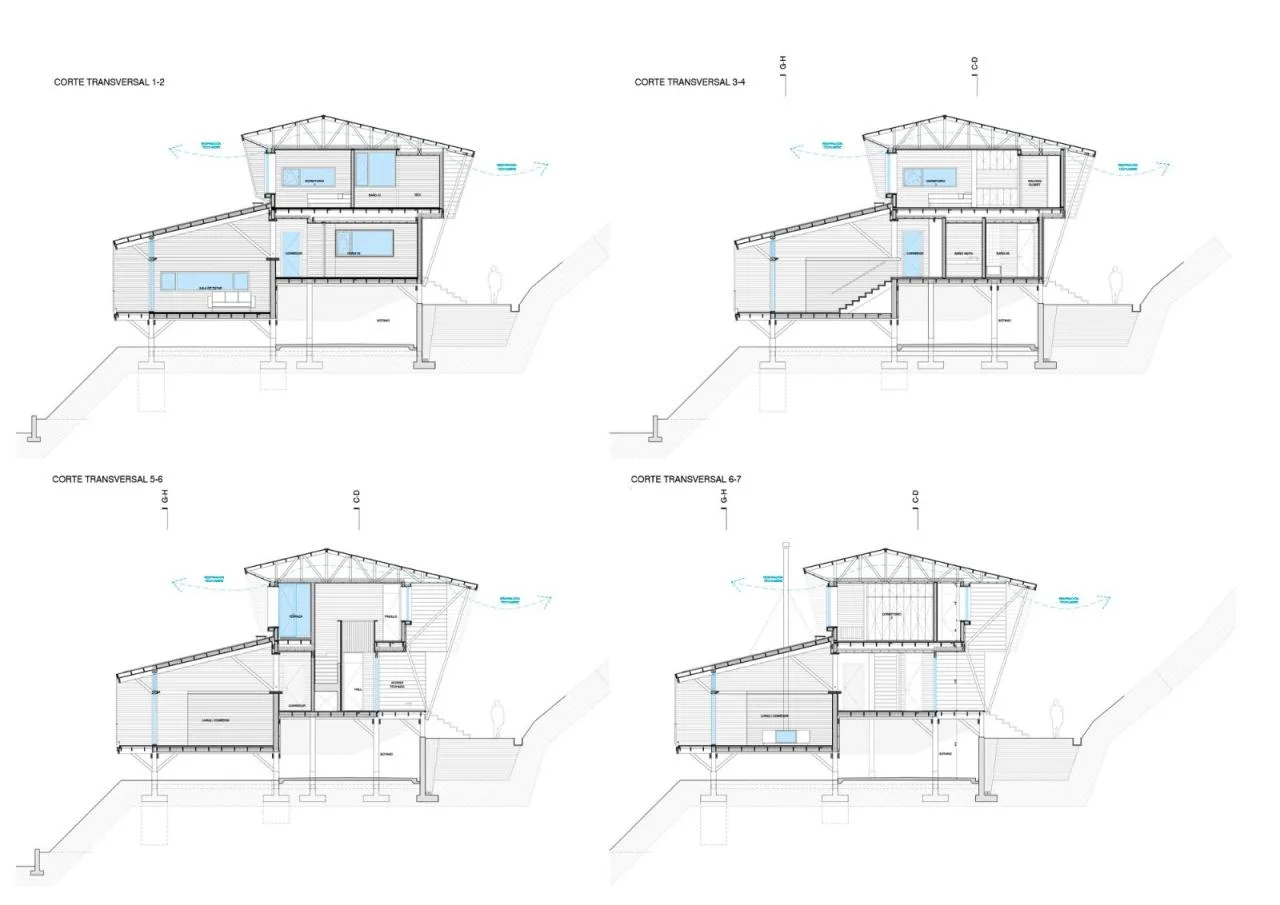 BIM Architecture | Namonkaxiu Cottage/Schwember García-Huidobro Arquitectos