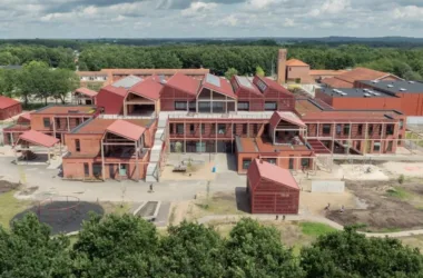 BIM Architecture at Dybkær School by Sweco Architects-BIM WORLD