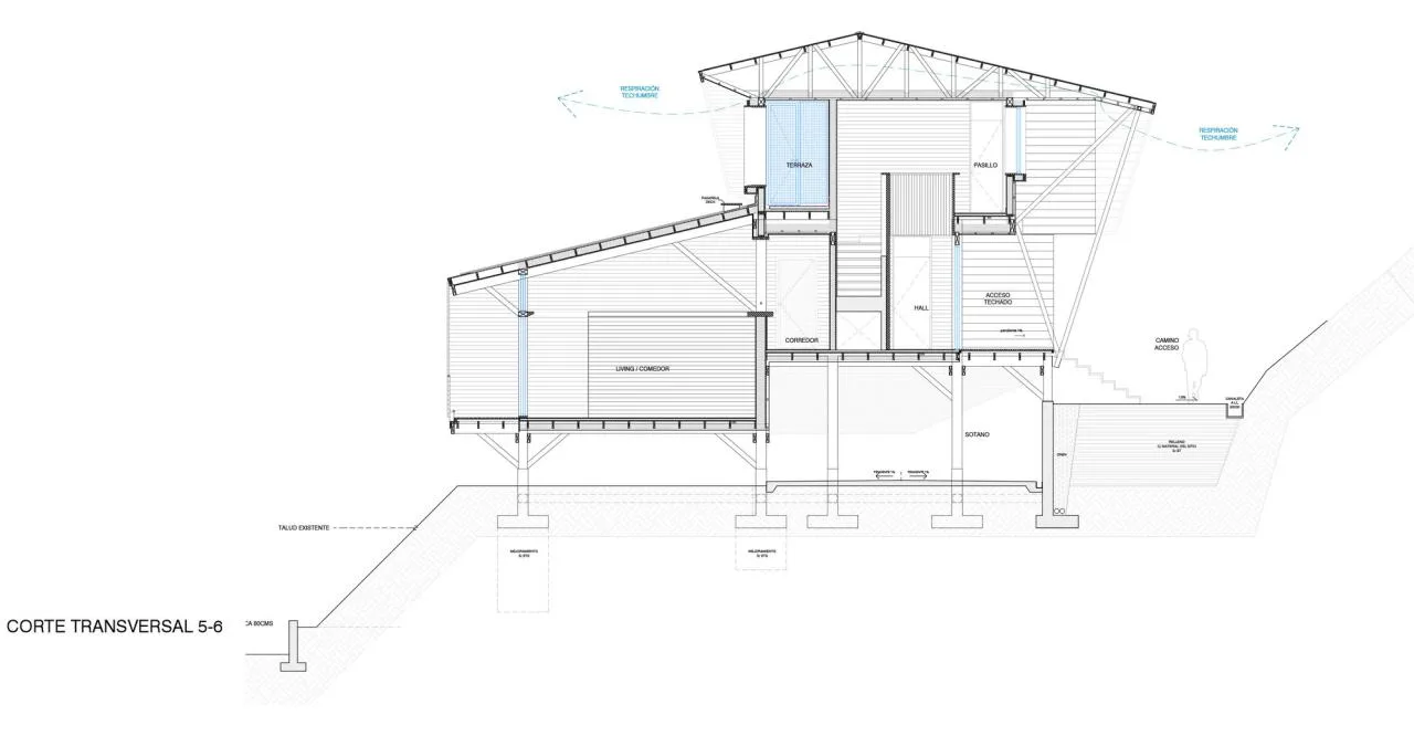 BIM Architecture | Namonkaxiu Cottage/Schwember García-Huidobro Arquitectos