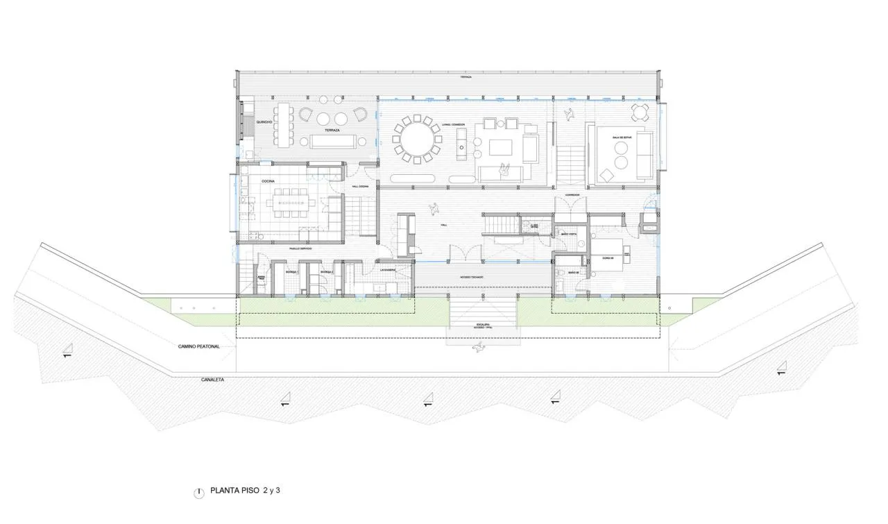 BIM Architecture | Namonkaxiu Cottage/Schwember García-Huidobro Arquitectos