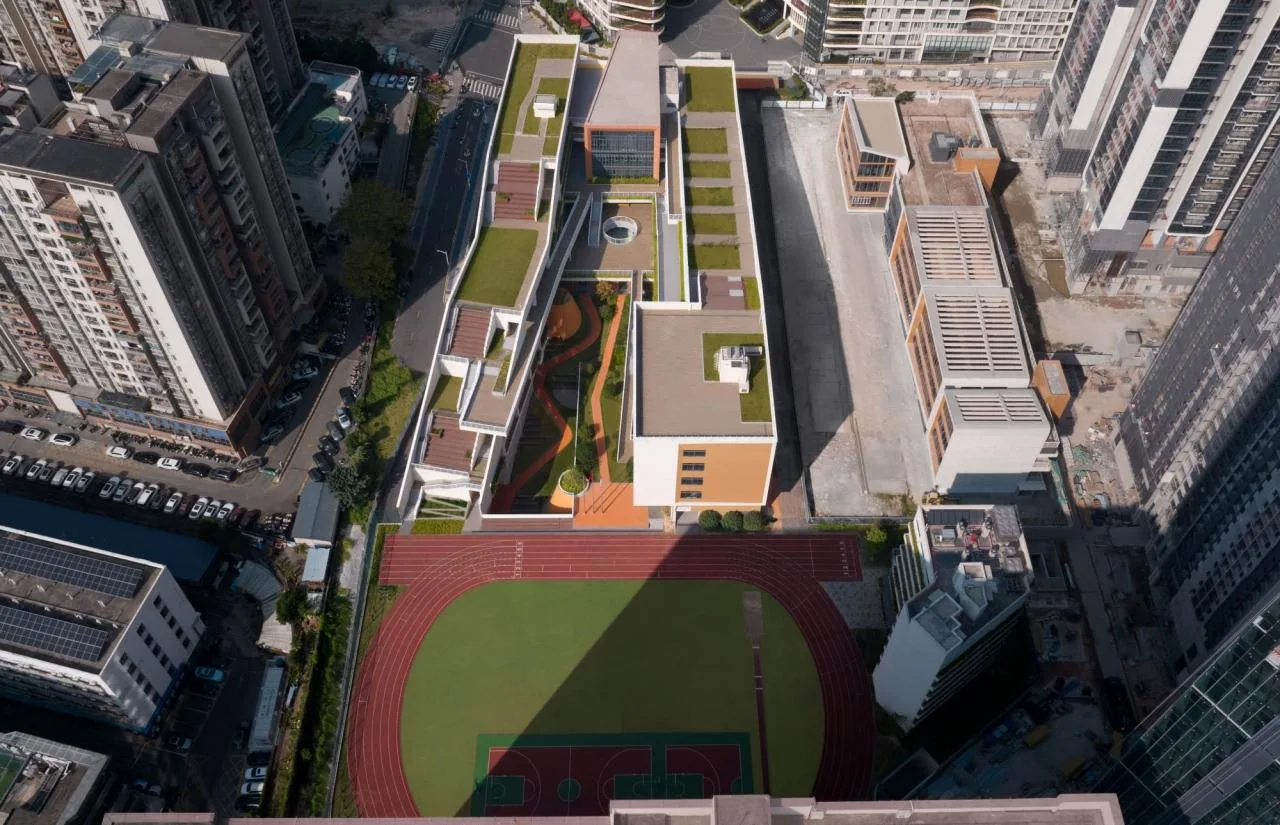 BIM Architecture | Qingquan Foreign Language School Junior High School/Yijing Architectural Design, Longhua District, Shenzhen