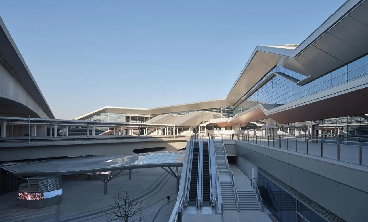 BIM Architecture | Suzhou South Station/Architectural Landscape Design