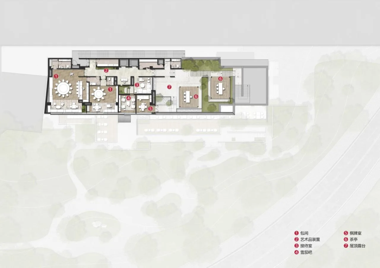 BIM Architecture | Nanjing Gulou Jinshang OCC Restaurant/BUZZ Architecture Firm