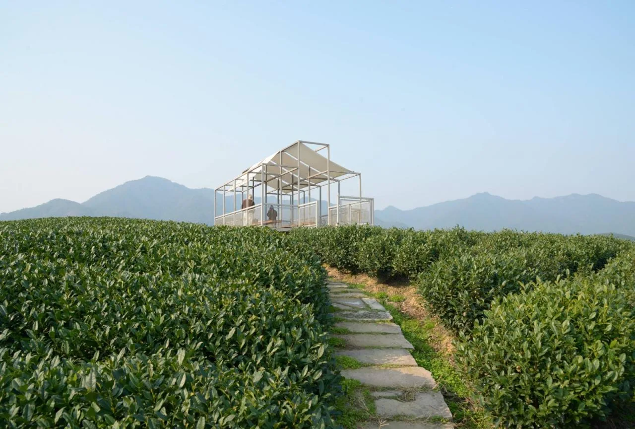 BIM Architecture | Changdai Village Art Village Architecture Series - Chashan Floating Pavilion/Yumu Architecture