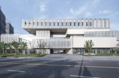 BIM Architecture: Changyang Neighborhood Center in Jingjiang Binjiang New City by Zhong Huaying Studio, Nanjing University of Architecture-BIM WORLD