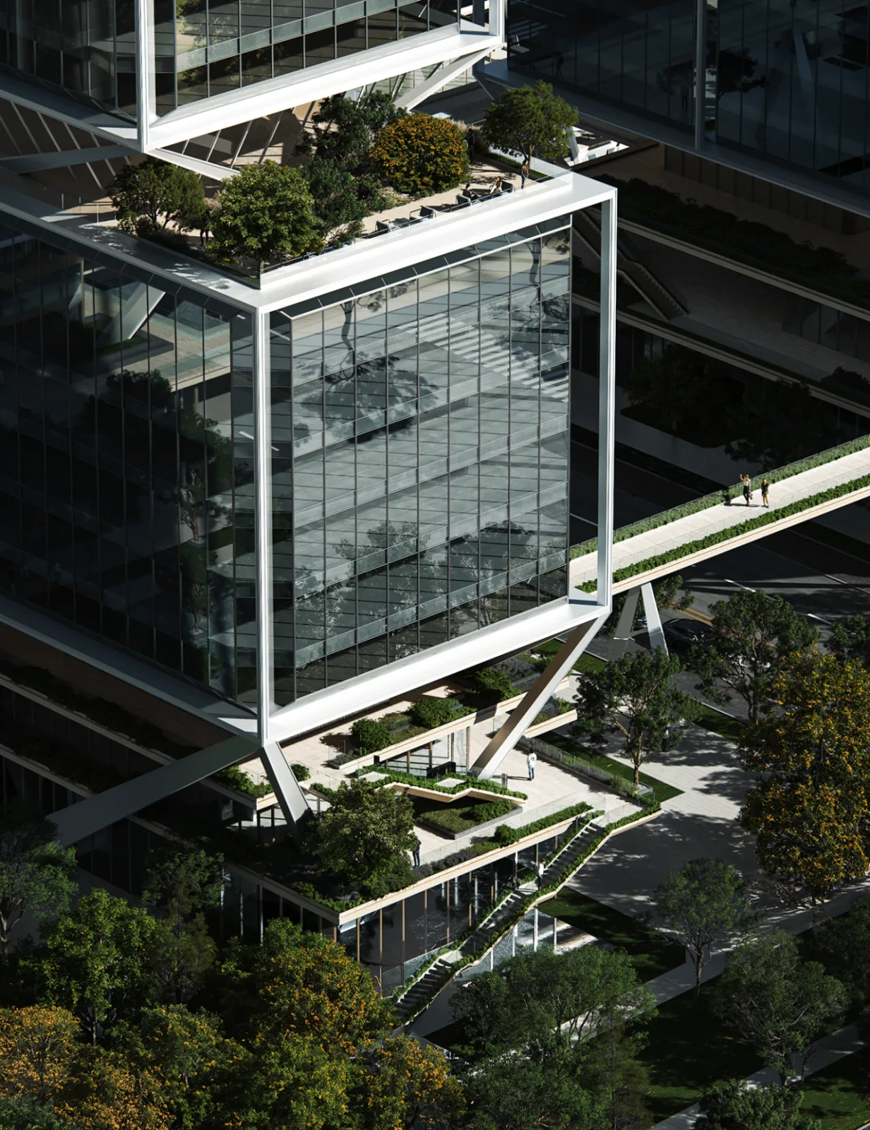 BIM Architecture | Wuhan Yangtze River Center International Competition Plan/Line+Zhu Peidong's Dual Thinking on Urban Coordinates