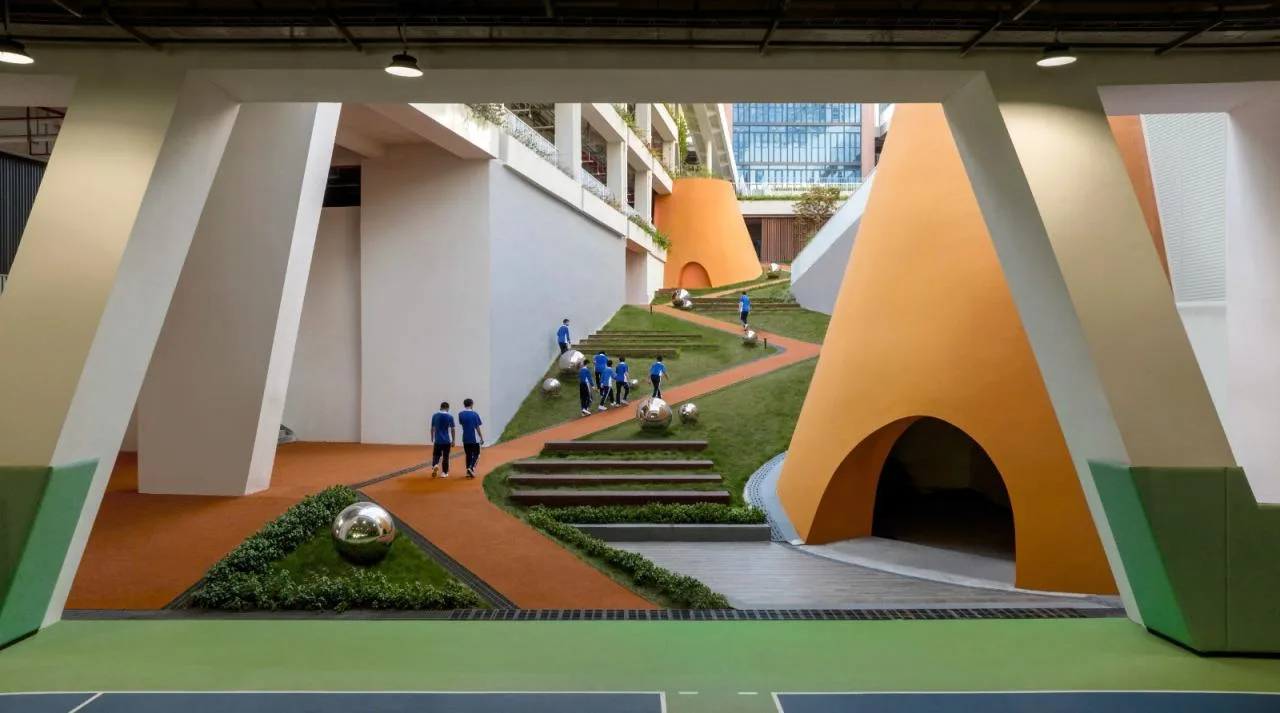 BIM Architecture | Qingquan Foreign Language School Junior High School/Yijing Architectural Design, Longhua District, Shenzhen
