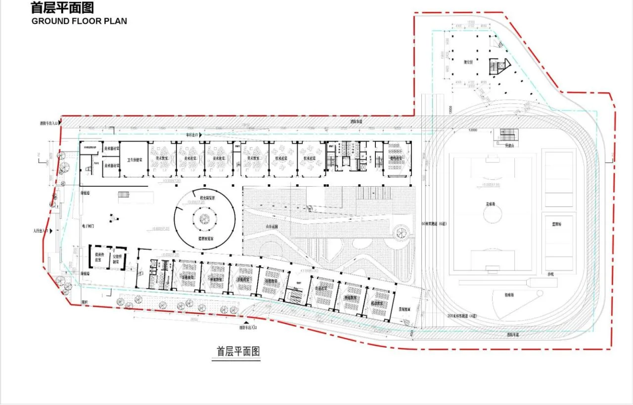 BIM Architecture | Qingquan Foreign Language School Junior High School/Yijing Architectural Design, Longhua District, Shenzhen
