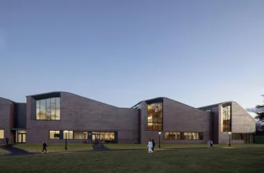 BIM Design of Cai Chongxin Restaurant and Sports Complex at Lawrenceville High School by Sasaki-BIM WORLD