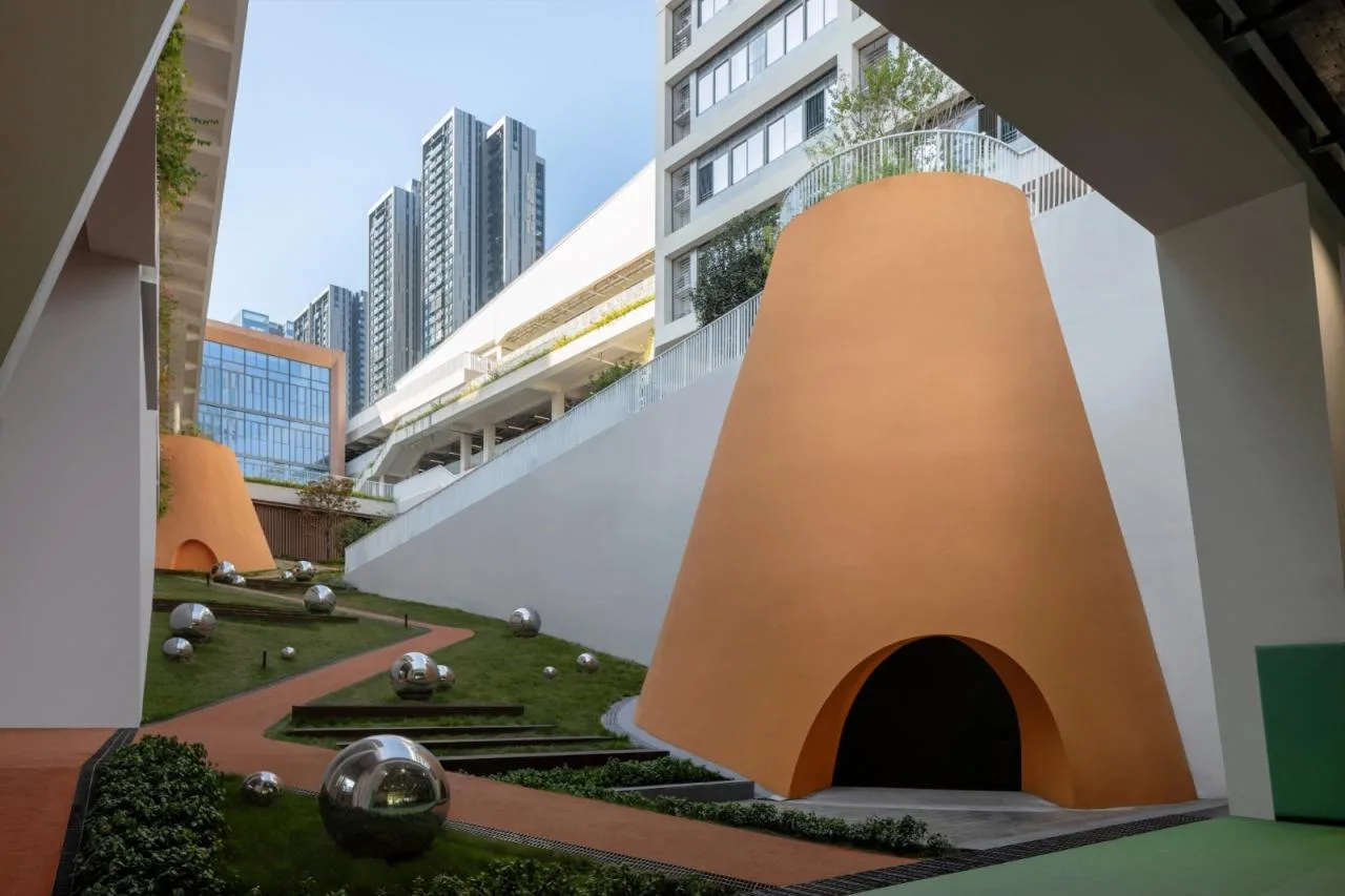BIM Architecture | Qingquan Foreign Language School Junior High School/Yijing Architectural Design, Longhua District, Shenzhen