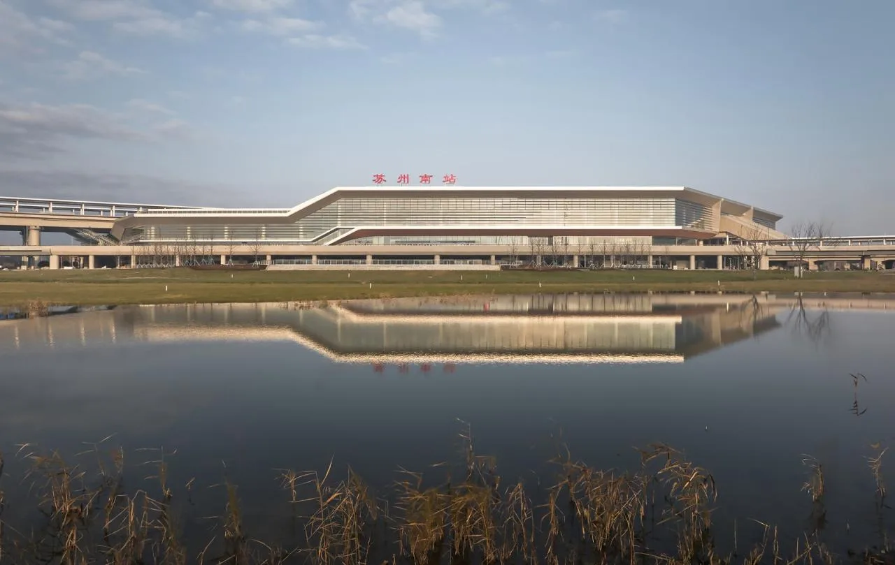 BIM Architecture | Suzhou South Station/Architectural Landscape Design