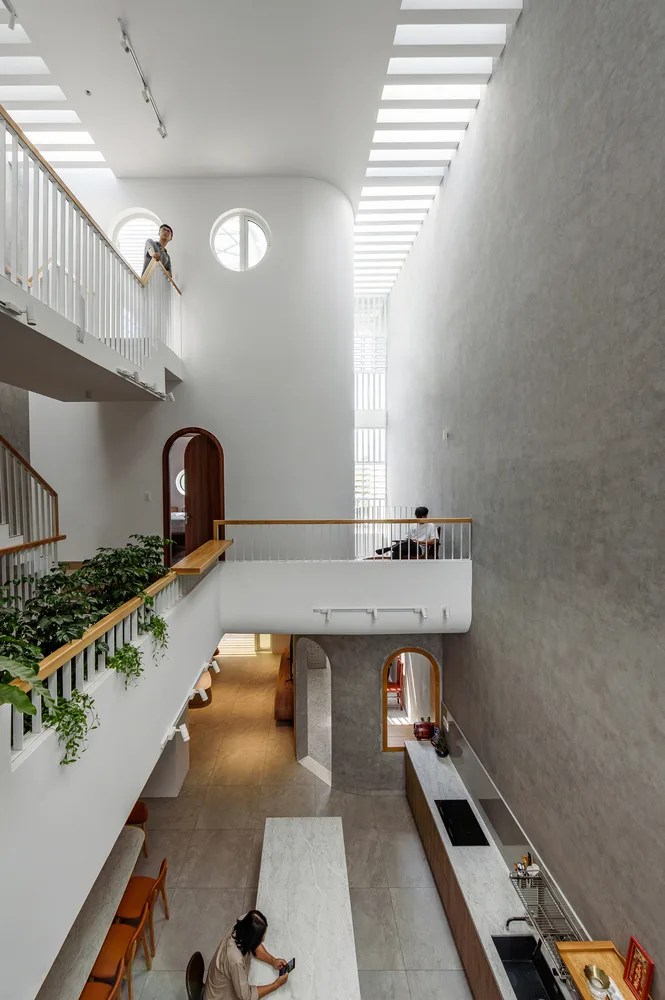 Design of Elderly Residence Villas Inspired by Warm Forest Camping Returning to Old Street Blocks