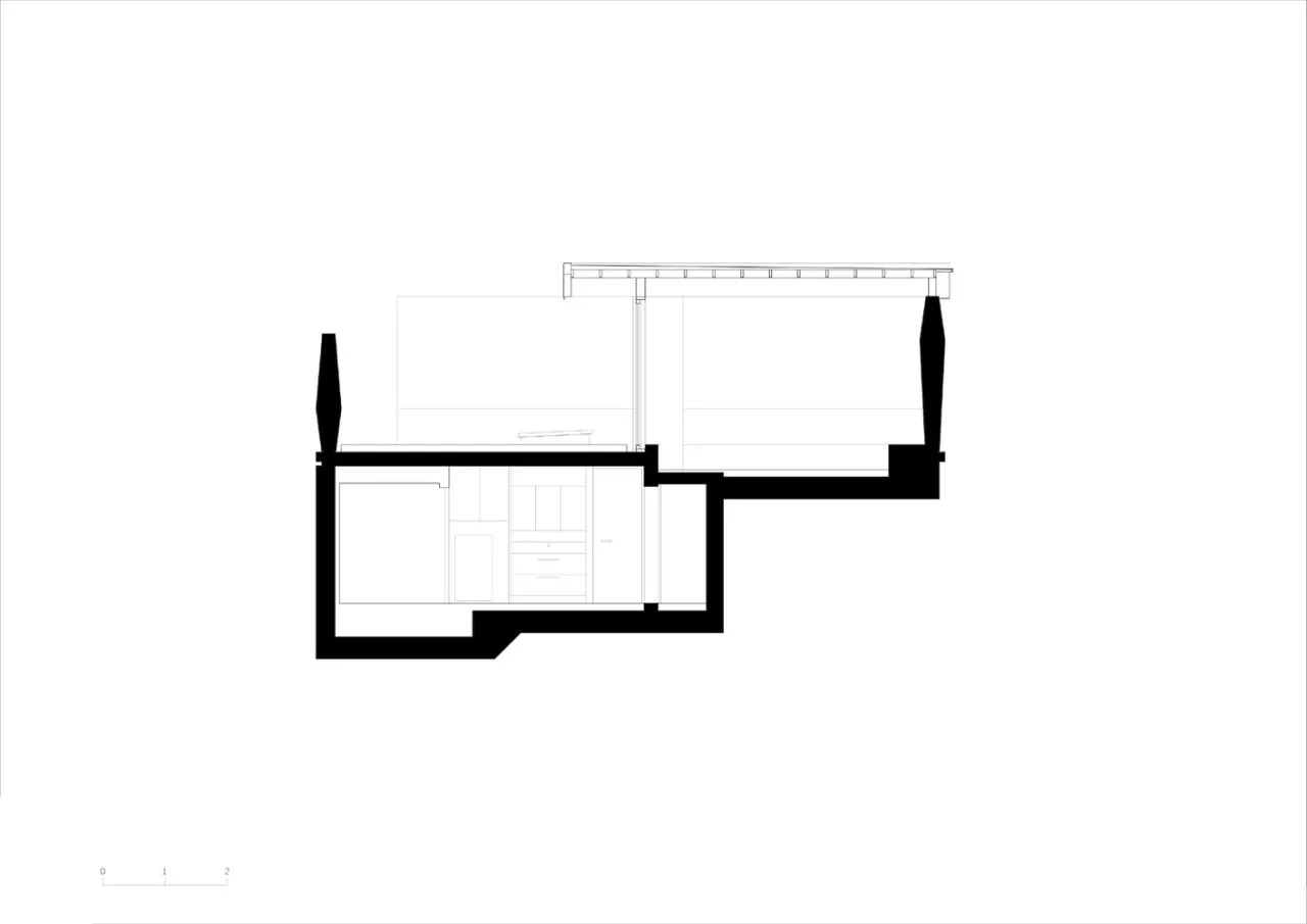 A unique and mysterious experience of interweaving concrete and wood, a residential design for peaceful living