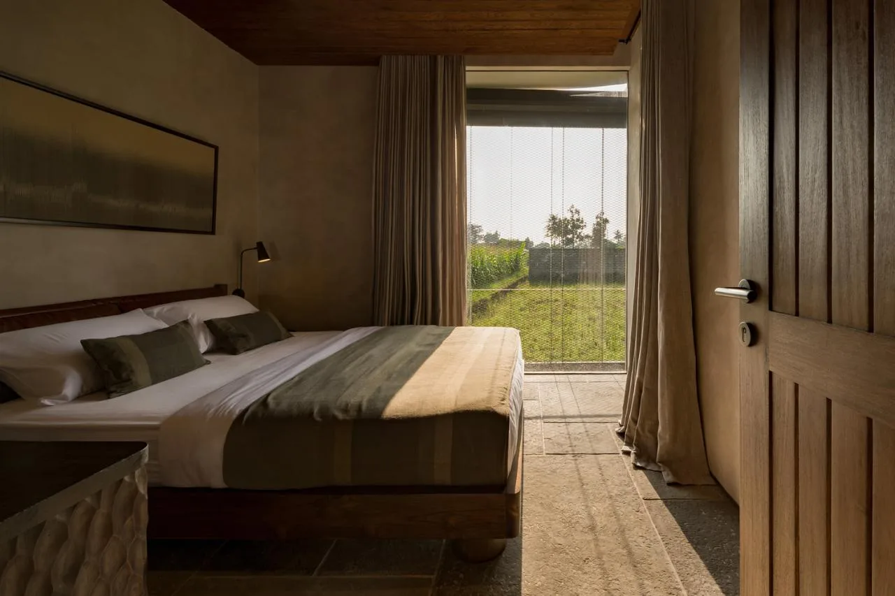 Energy saving luxury Wabi Sabi villa design that nourishes the body and mind in nature in tropical rainforests