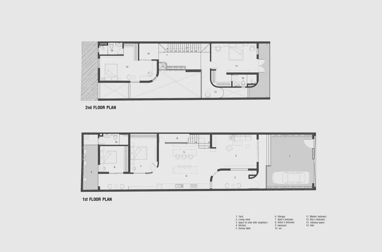 Design of Elderly Residence Villas Inspired by Warm Forest Camping Returning to Old Street Blocks