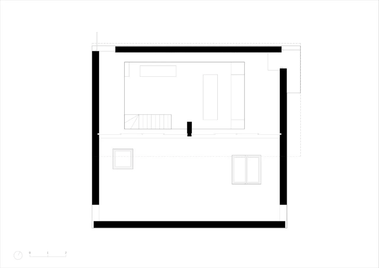 A unique and mysterious experience of interweaving concrete and wood, a residential design for peaceful living