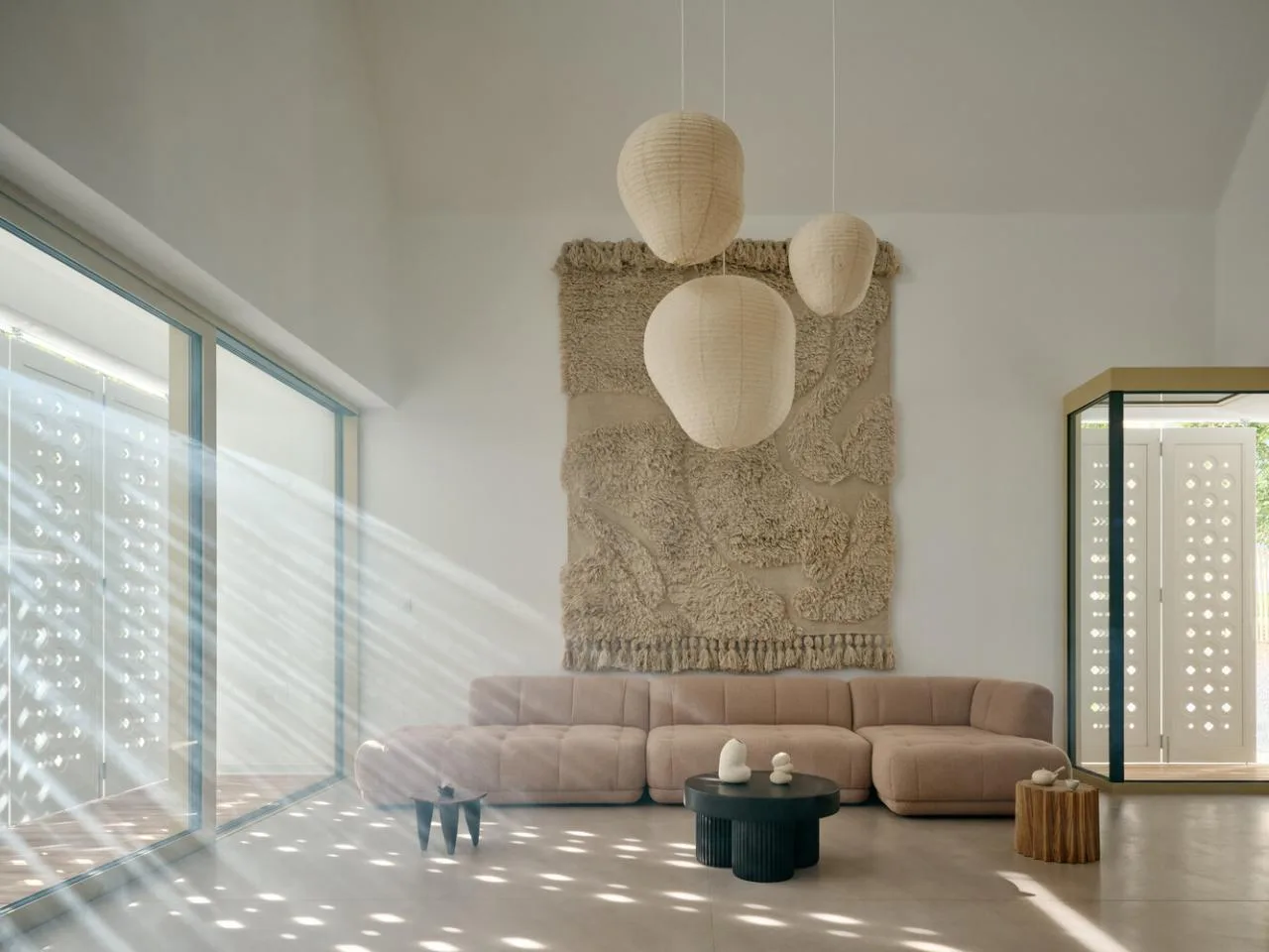 Tracing history and nature, paying tribute to the sacred atmosphere of Baroque and religious inspiration in residential design