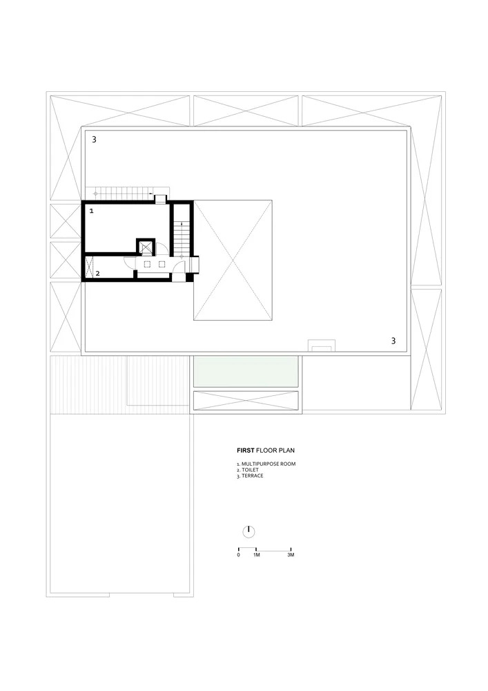 Red brick rural villa design that brings life closer to nature and blends tradition and modernity