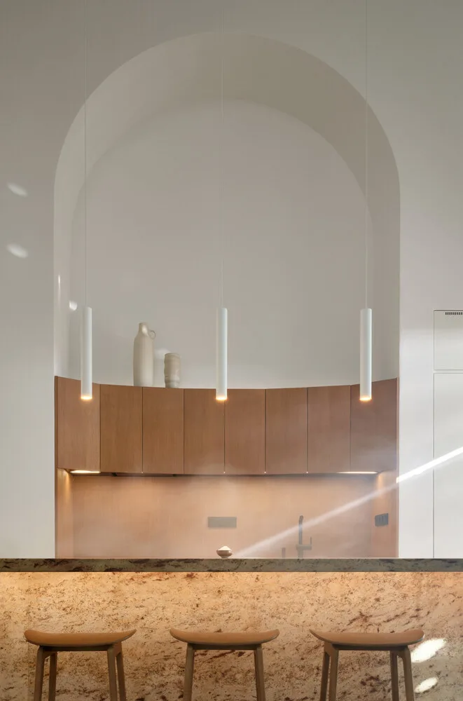 Tracing history and nature, paying tribute to the sacred atmosphere of Baroque and religious inspiration in residential design