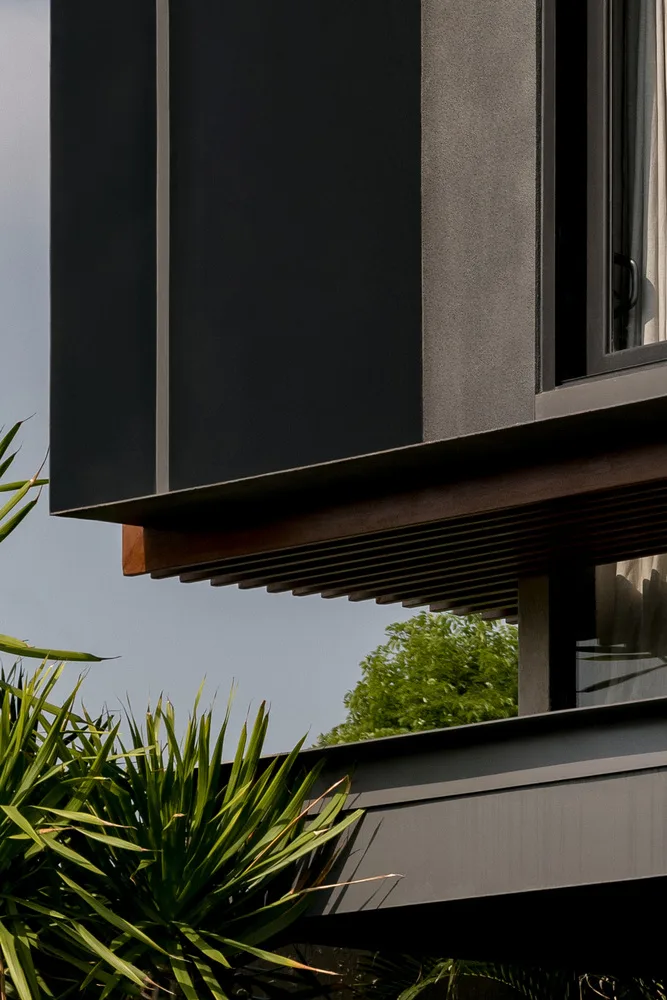 Energy saving luxury Wabi Sabi villa design that nourishes the body and mind in nature in tropical rainforests