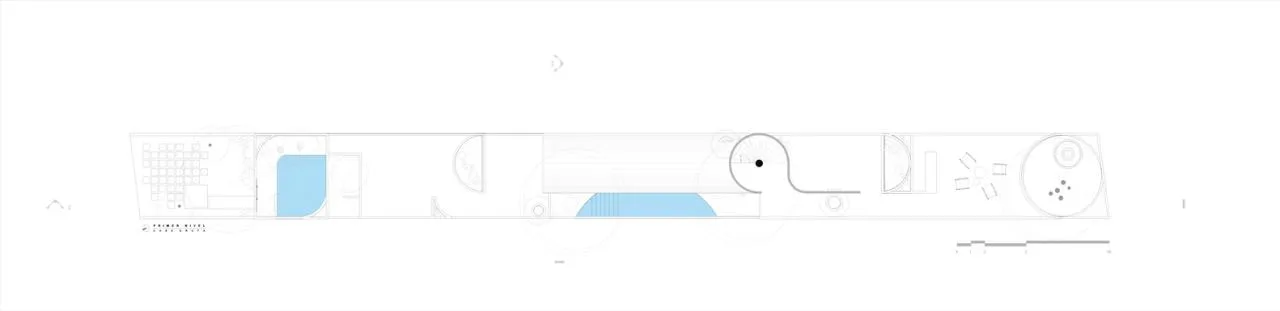Design of vacation homes that draw inspiration from natural wells and caves and perceive time through the interweaving of light and shadow