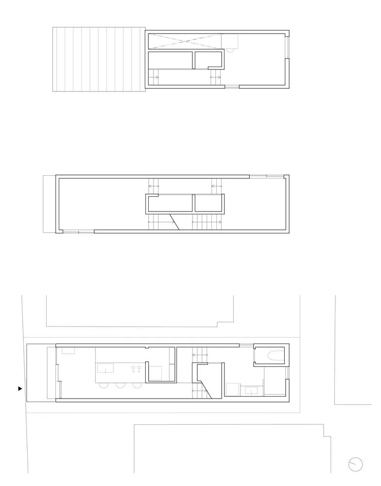 Exploring the design of a secluded residence with a 2.5-meter narrow space and a magical staircase connecting different lifestyles