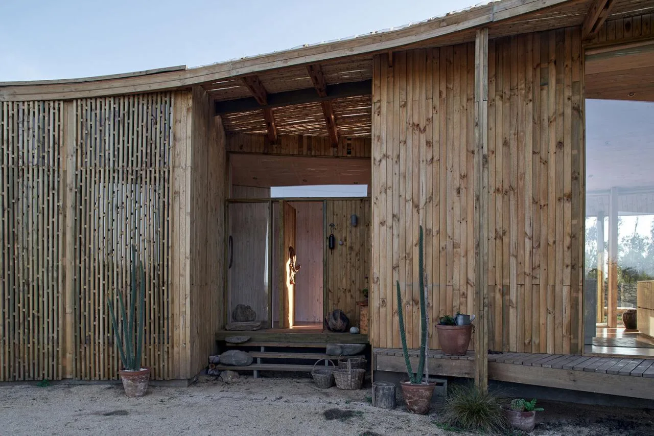 Poetic dwelling of plant couples, a vacation home design intertwined with natural rituals and architectural fantasy