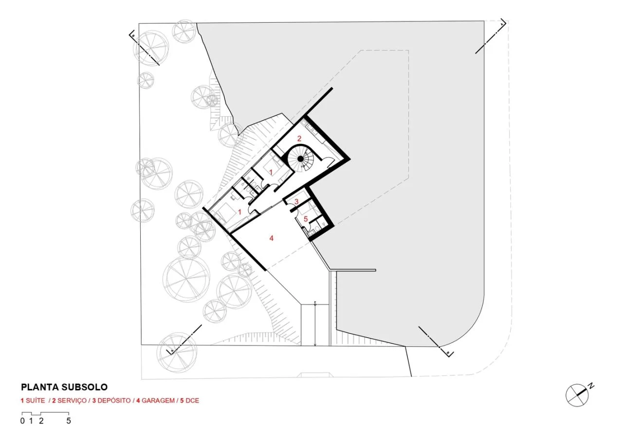 Design of a tranquil, natural, and poetic vacation villa nestled between mountains and forests