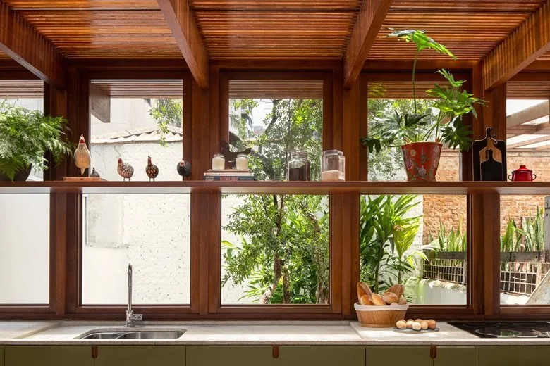 Awaken emotional memory, reshape peaceful life, and design simple and rustic villa renovation