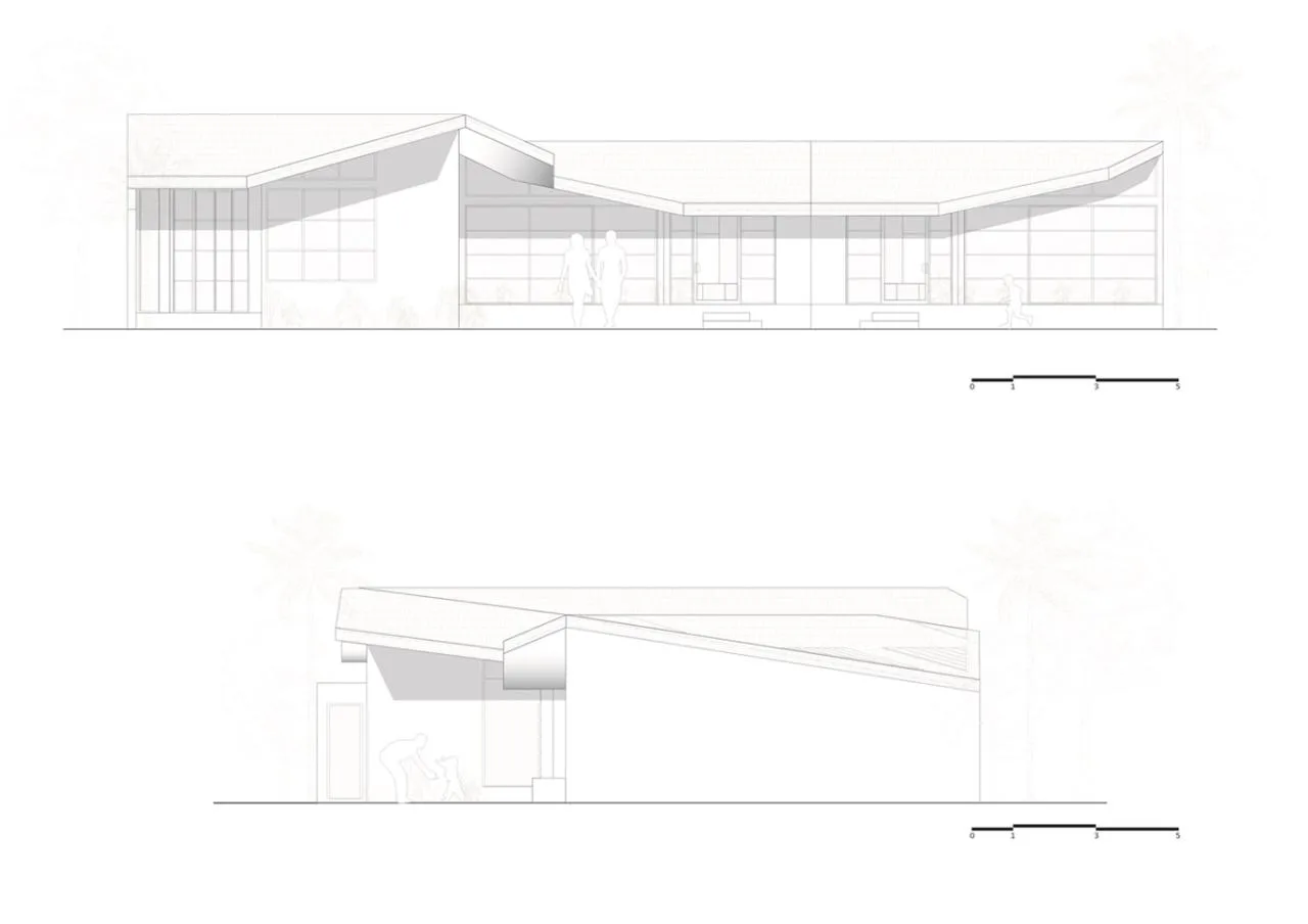 The Wabi Sabi Realm in the Poetic Forest: Design of a Natural Villa Under a Flipped Roof