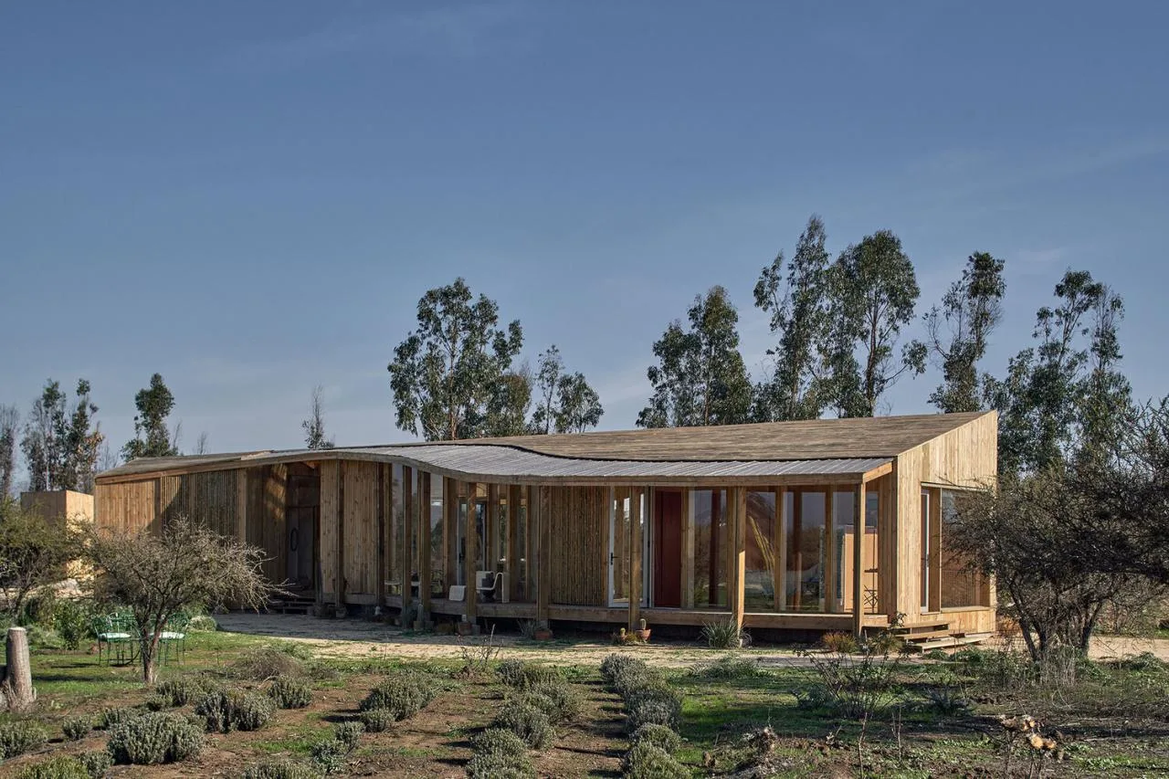 Poetic dwelling of plant couples, a vacation home design intertwined with natural rituals and architectural fantasy