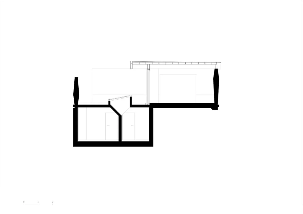 A unique and mysterious experience of interweaving concrete and wood, a residential design for peaceful living