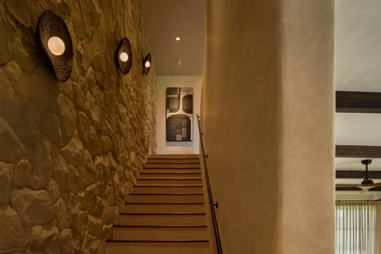 Energy saving luxury Wabi Sabi villa design that nourishes the body and mind in nature in tropical rainforests