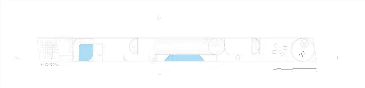 Design of vacation homes that draw inspiration from natural wells and caves and perceive time through the interweaving of light and shadow