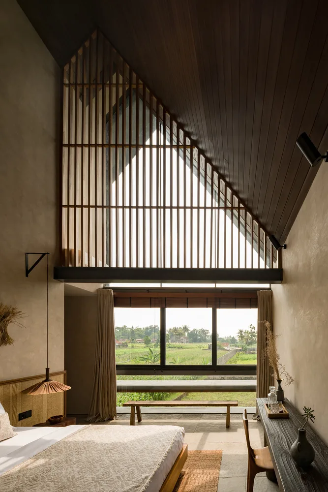 Energy saving luxury Wabi Sabi villa design that nourishes the body and mind in nature in tropical rainforests