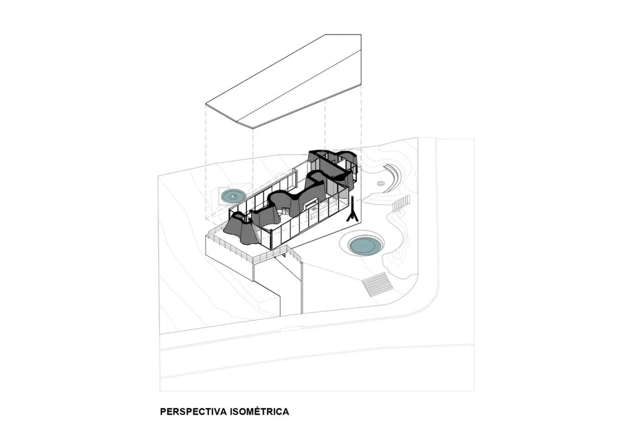 Design of a tranquil, natural, and poetic vacation villa nestled between mountains and forests